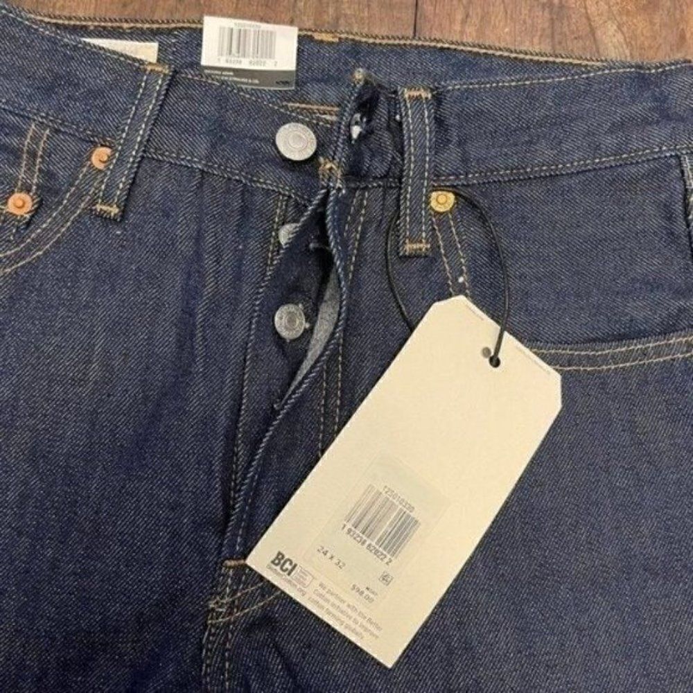 Levi's 501 Straight Leg Jeans Size 24x32 - Picture 9 of 10